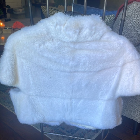White mink bolero - Picture 6 of 6